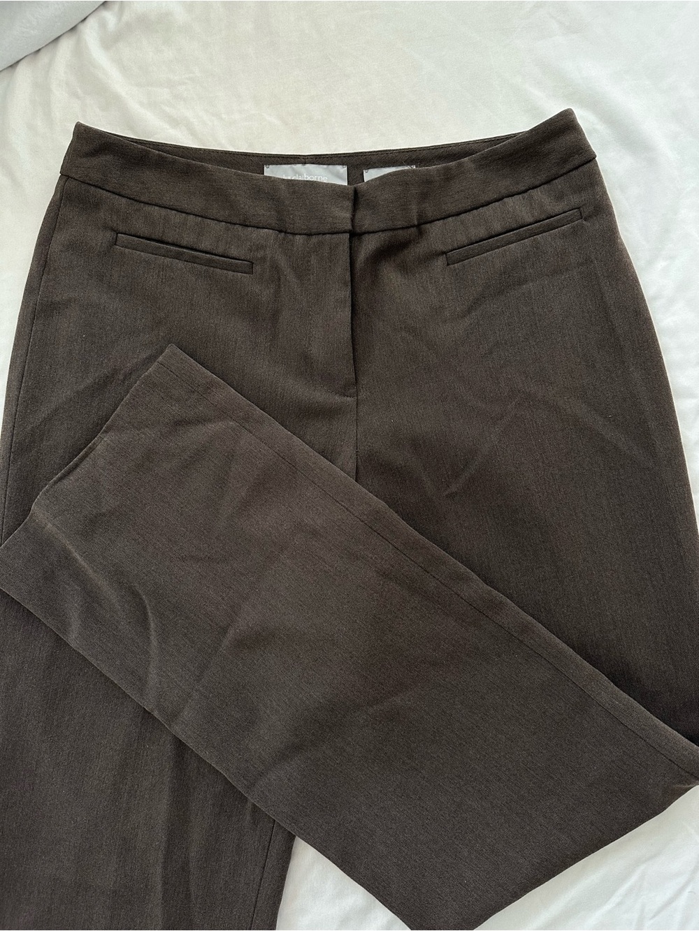 Liz Claiborne Brown Women's Dress Pants - Super Flattering! - Picture 7 of 10